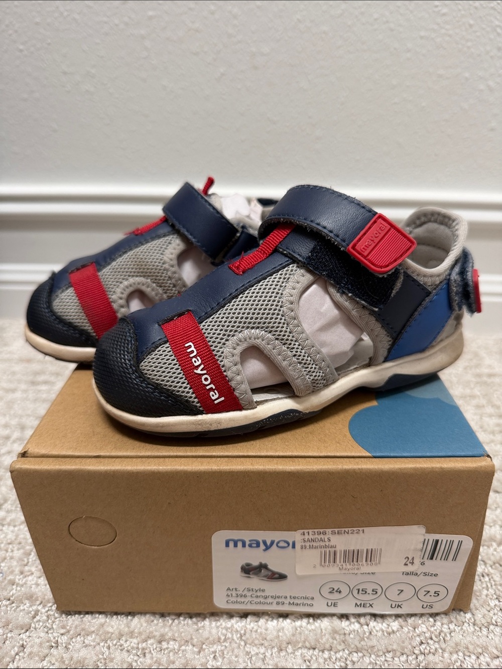 Mayoral Kids orthopedic Sandals